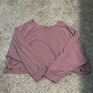 Mauve Victoria’s Secret long sleeve lounge top. Size xl